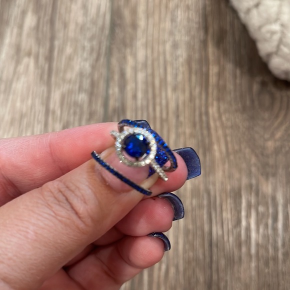 Sapphire Ring Set - Picture 3 of 5